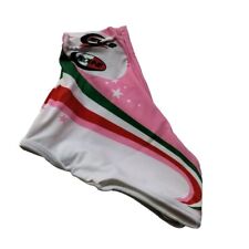 1 Paio Copriscarpe Ciclismo Estivi Lycra Tricolore Rosa Cycling Oversocks 39/45