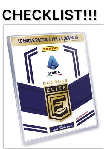 Panini donruss elite serie - donruss,