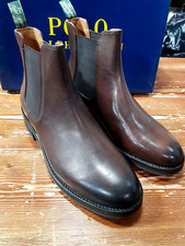 POLO RALPH LAUREN  UOMO numero 8=41 modello BEATLES Pelle Marrone