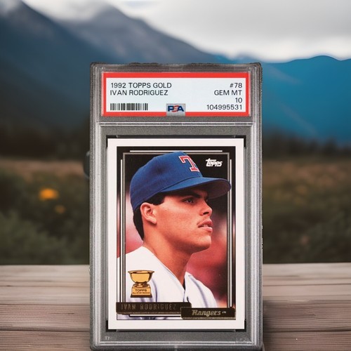 1992 topps gold ivan - ivan, rodriguez