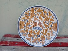 Piatto in ceramica maiolica