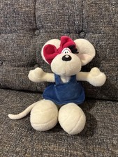 Vintage Rare Diddl Mouse Plush