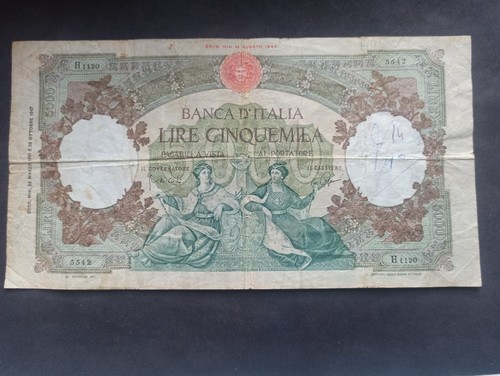 Italie 5000 lire - italie,