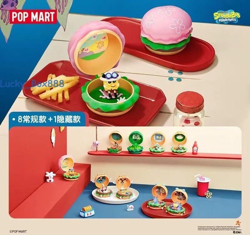 Pop mart spongebob krabby - mart,