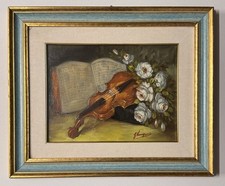 Quadro olio su tela Guido