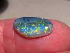 3.0  ct.  Solid Black Opal