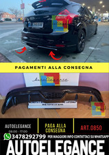 0850🔥DIFFUSORE SOTTO PARAURTI ADATTO PER FORD FOCUS III MK3 2011-2014 DAM 🔥