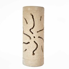 Lampada da terra tavolo TUBO MARTELLATA Grande Pietra Leccese 28,5 x 11 cm