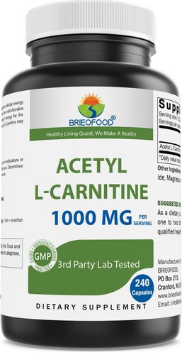 Brieofood acetil carnitina - brieofood, l-carnitina