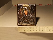 4 ICONE 6X7 PLACCA ARGENTO E DORATA