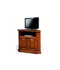 PORTA TV AD ANGOLO IN LEGNO