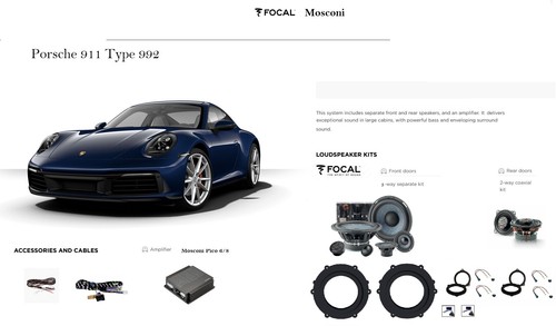 Focal mosconi kit audio per - mosconi,