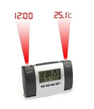 Sveglia Orologio A Proiezione Ora Temperatura Schermo Lcd Data Gradi Proiettore