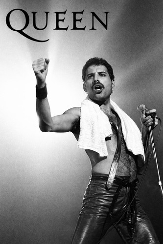 Poster regina freddie mercury - freddie,