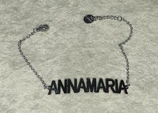 Bracciale con nome annamaria - con,