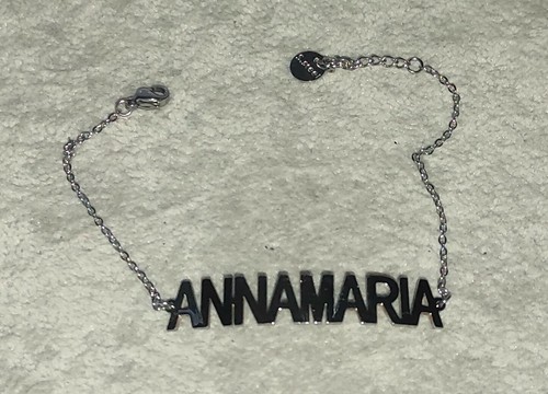 Bracciale con nome annamaria - con,