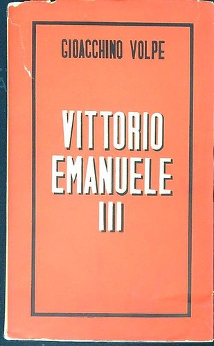 Vittorio emanuele iii volpe - emanuele,