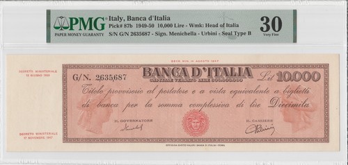 Italy 10000 lire 1950 - italy,,