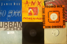 LOTTO 16 DISCHI IN VINILE 12''