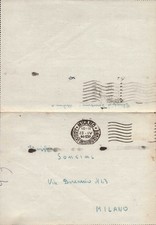 -- 1944 POSTA FELDPOST 46857 - ADDESTRAMENTO IN GERMANIA - LETTERA PER ITALIA -