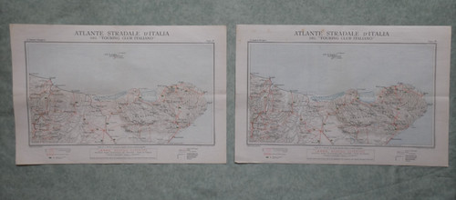 Cartina touring stradale san - touring,