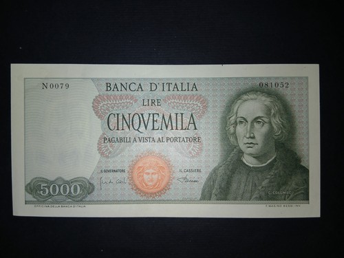 5000 lire colombo caravella - 5000, 1
