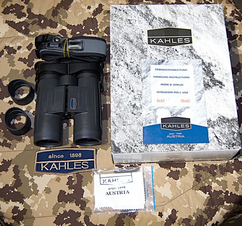 Kahles 8x42 binocolo grigio