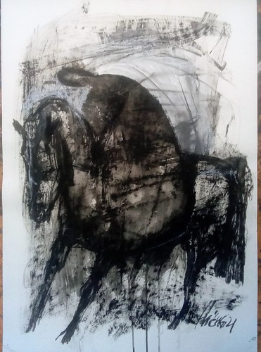 Quadro cavaliere carta - quadro, 70