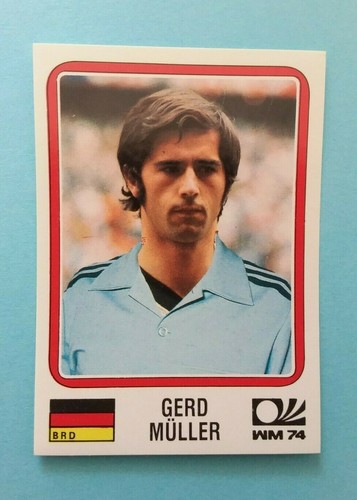Panini gerd müller - gerd, n°73