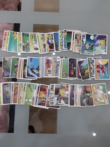 Lotto figurine panini puffi - lotto,