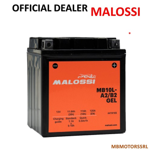 Batteria malossi gel - batteria,