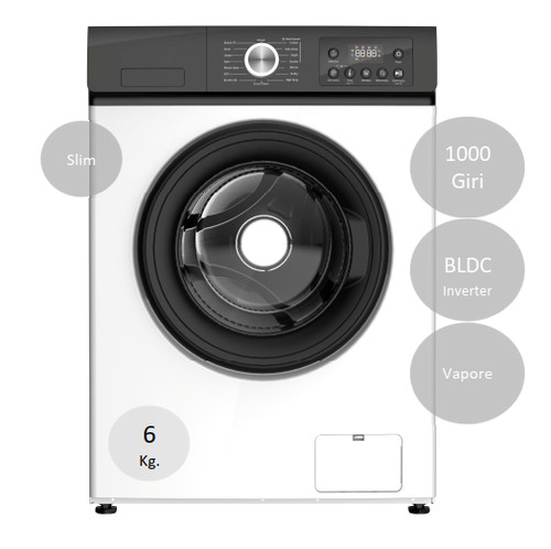 Akai aqua60105 a15 lavatrice - aqua60105/a15-w,