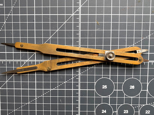 Vintage proportional dividers - proportional,