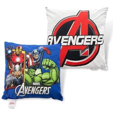 Cuscino Bassetti Avengers Marvel federa puro cotone imbottito 40 x 40 cm