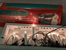 LUCI CANDELA CLIP-ON vintage