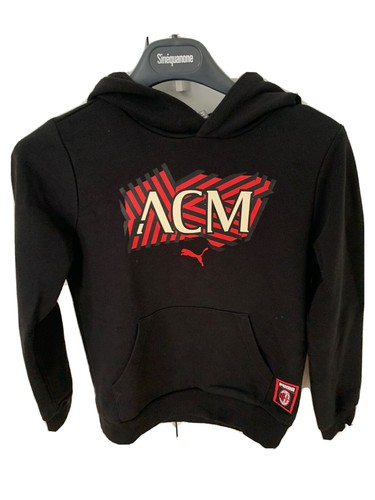 Milan felpa nera - nera, crest