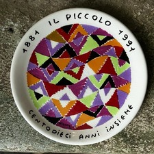 Piatto celebrativo missoni - piatto,