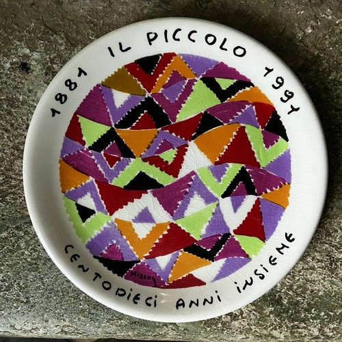 Piatto celebrativo missoni - piatto,