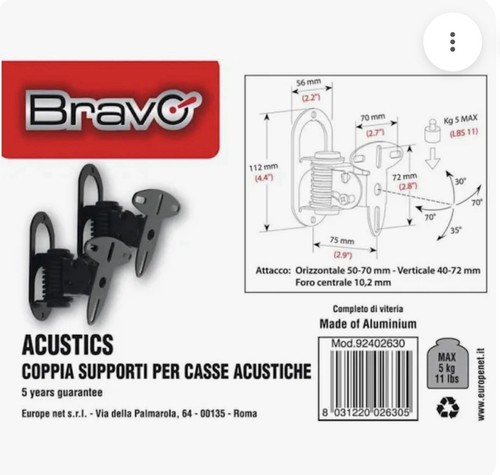 Supporto per casse acustiche - supporto,