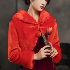 Donna Pelliccia Finta Bolero