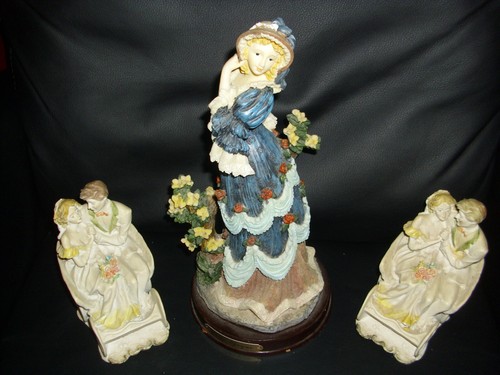 Dama belle epoque ceramica - ,