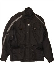 PROBIKER Giacca Uomo Biker UK 46 3XL Nero Poliammide JY01
