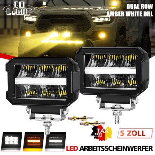 Fari aggiuntivi led 24v - 2x, 12/24v
