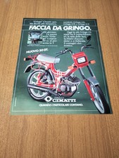 1983 CIMATTI MOTORINO 50 GT GRINGO VINTAGE AD PUBBLICITA