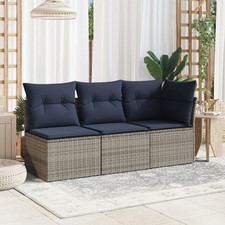 Garden Sofa Grey 24.41 x 24.41