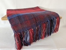 Sciarpa a telaio, Fatta a