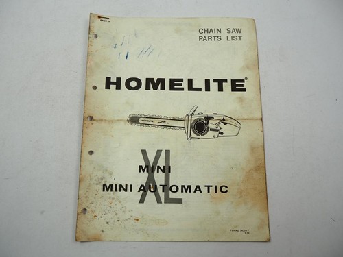 Homelite mini motosega - xl,