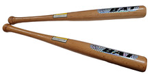 SET 2 MAZZE DA BASEBALL BASKET SPORT SOFTBALL MAZZA IN LEGNO GIOCO RAGAZZI 84 CM
