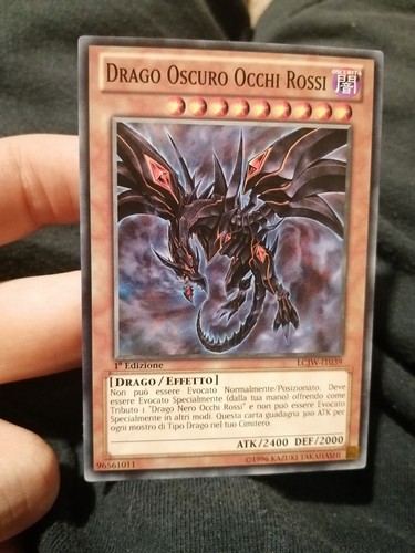 Carta yugioh drago oscuro - carta,