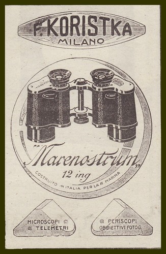 Pubblicita 1918 binocolo - pubblicita',